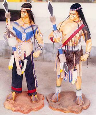 Indianerfiguren 100cm