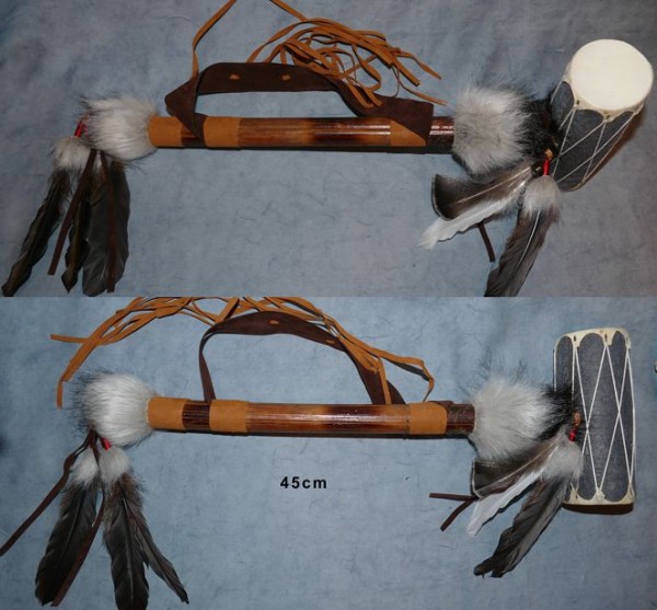 Indianische Shaking Drum Rassel Handtrommel.