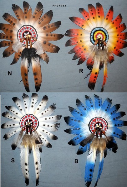 Federkreis/rad Federfarben wählbar 100% Handarbeit