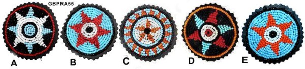 Rossetten Mandala zu auf nähen 6cm